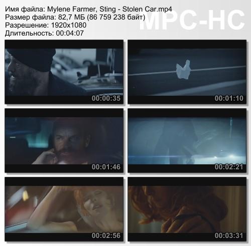 Mylene Farmer, Sting - Stolen Car (2015) HD 1080