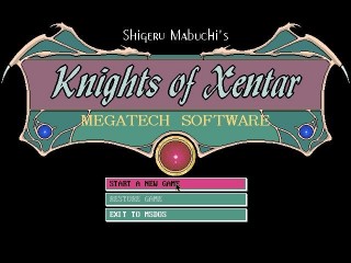 Megatech Software - Knights of Xentar 1.08/ Dragon Knight 3 - PC Edition