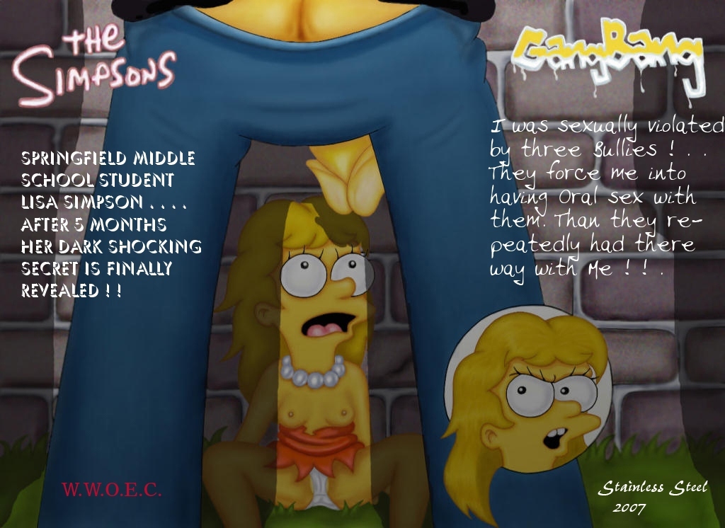 Stainless Steel - The Simpsons – Gangbang