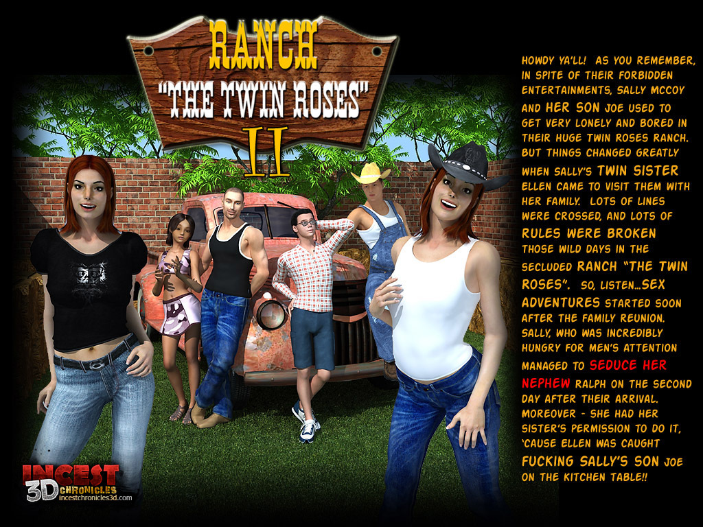 Incest 3D Chronicles - Ranch The Twin Roses – Part 2