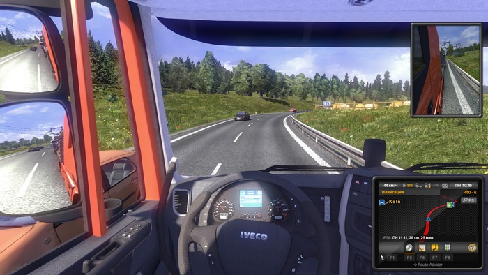 Euro Truck Simulator 2 [v 1.22.2.4s + 29 DLC] (2013/RUS/ENG/UKR/MULTi35/RePack от xatab). Скриншот №4